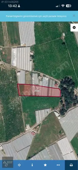 Aksu Kurşunluda 1.434 m² Satılık Tarla — fotoğraf 1
