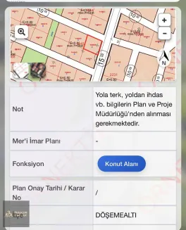 Döşemealtı Bahçeyaka 553 m², 0.80 Emsal Köşe Parsel — fotoğraf 11